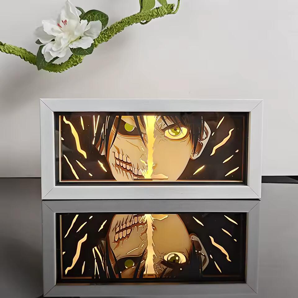 Anime Figürlü Aydınlatmalı Dekor