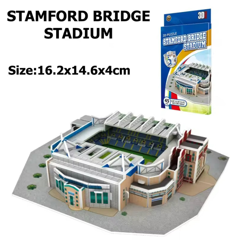 3D Futbol Stadyum Puzzle