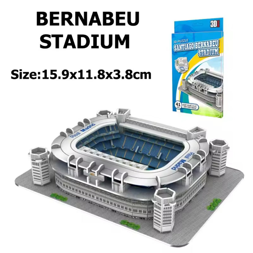 3D Futbol Stadyum Puzzle