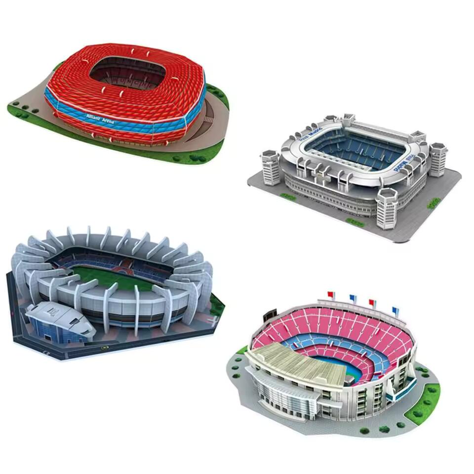 3D Futbol Stadyum Puzzle