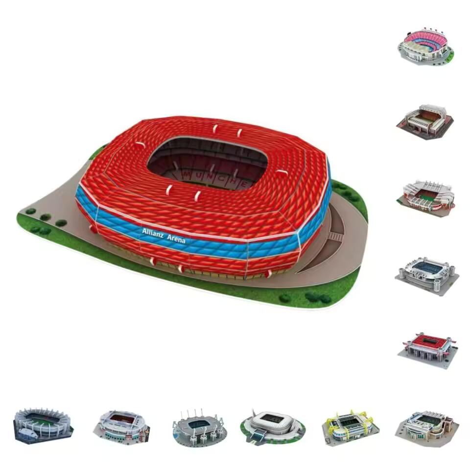 3D Futbol Stadyum Puzzle