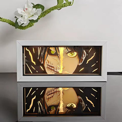 Anime Figürlü Aydınlatmalı Dekor
