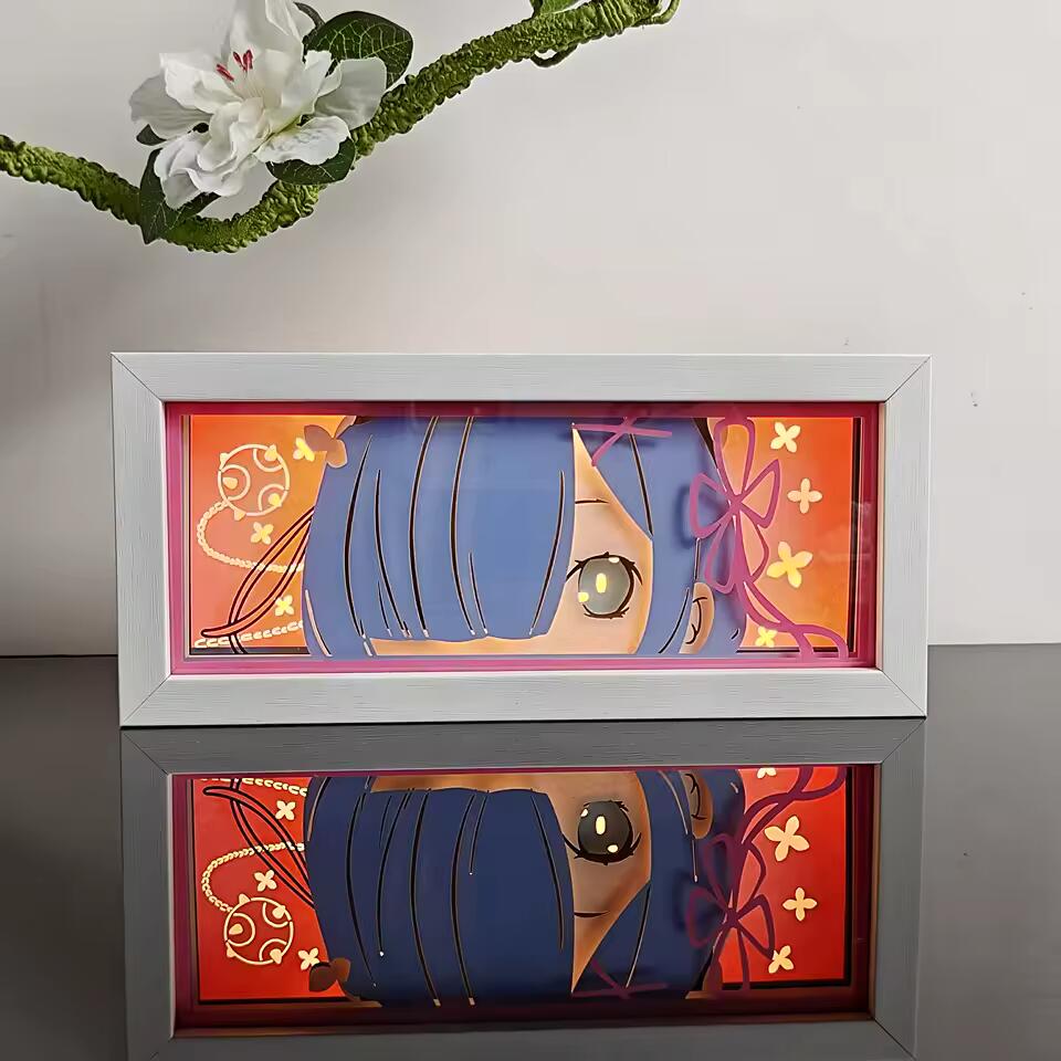 Anime Figürlü Aydınlatmalı Dekor