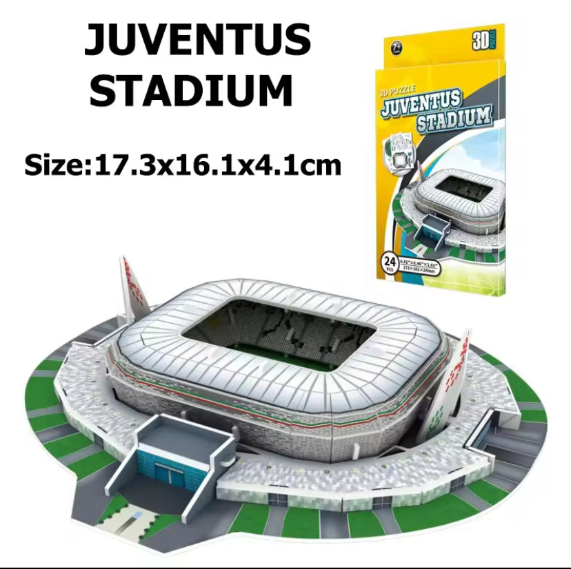 3D Futbol Stadyum Puzzle