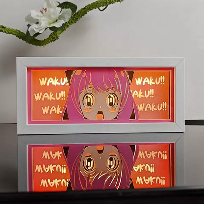 Anime Figürlü Aydınlatmalı Dekor