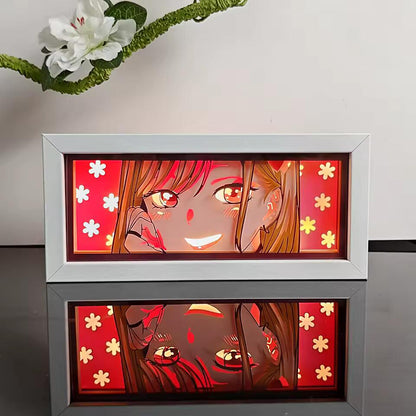 Anime Figürlü Aydınlatmalı Dekor