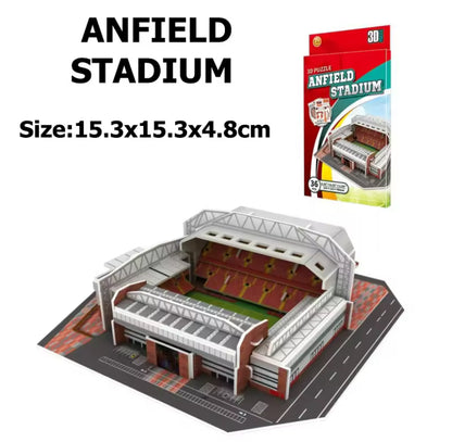 3D Futbol Stadyum Puzzle