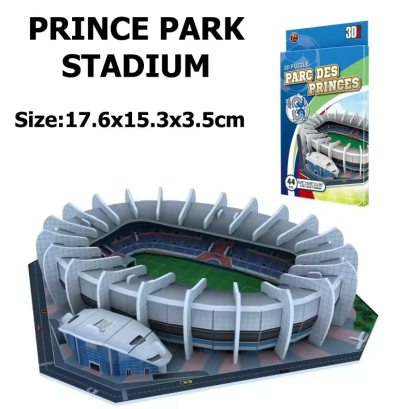 3D Futbol Stadyum Puzzle
