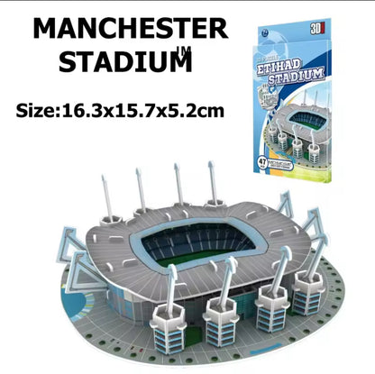 3D Futbol Stadyum Puzzle