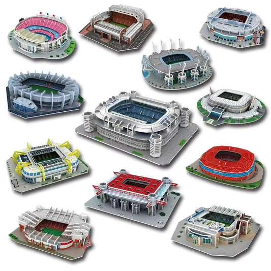 3D Futbol Stadyum Puzzle