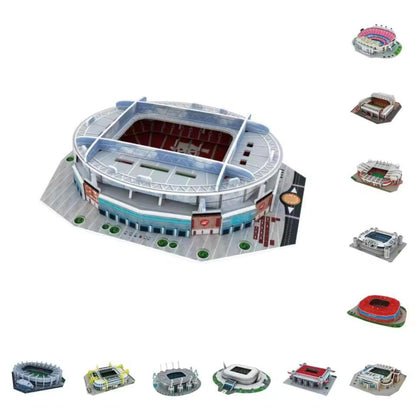 3D Futbol Stadyum Puzzle