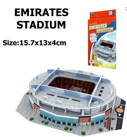 3D Futbol Stadyum Puzzle